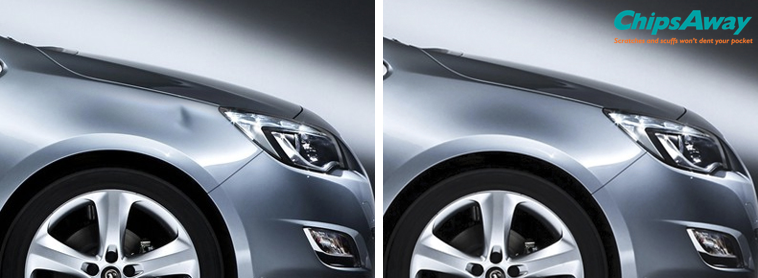 ChipsAway Dent Before & After