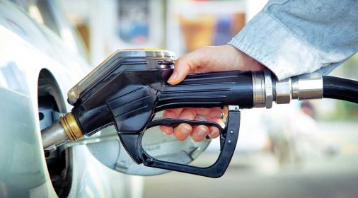 someone putting fuel into their car