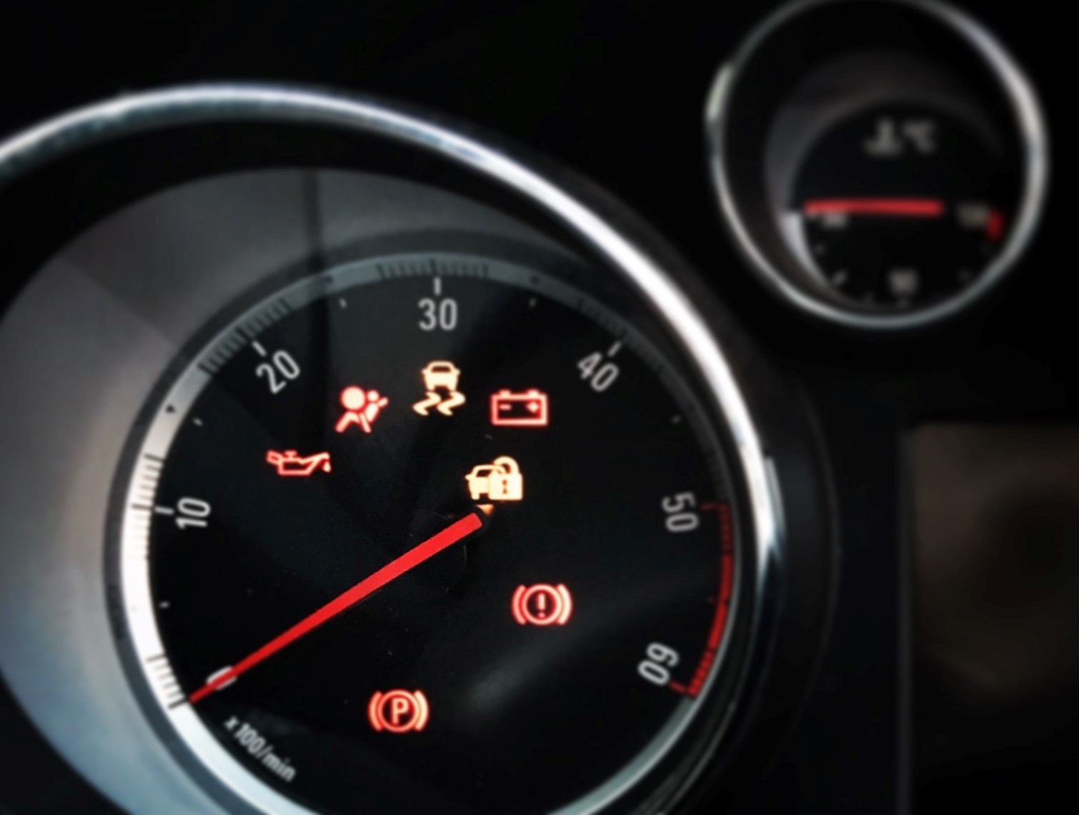 Car Dashboard Signs