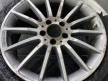Dirty alloy Wheel with Masking Tape