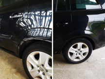 before and after car repair