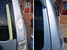 before and after car repair