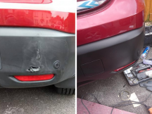 before and after car repair